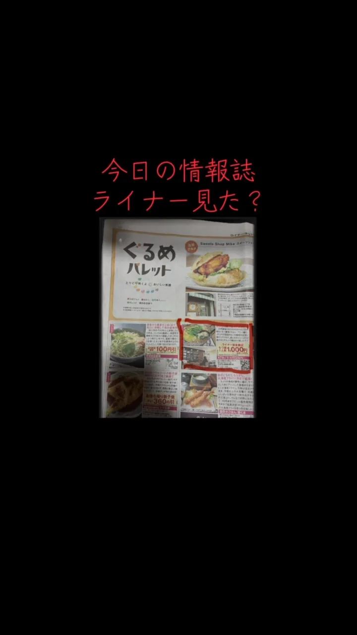 ライナー読者限定~もつ鍋一人前1,000円じゃ　食べたことあ...